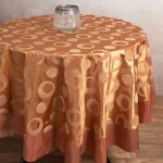 Σατέν ροτόντα 082 (170cm) χρυσή SilkFashion