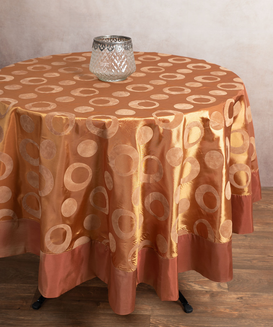 082xryso Σατέν ροτόντα 082 (170cm) χρυσή SilkFashion - Image 1