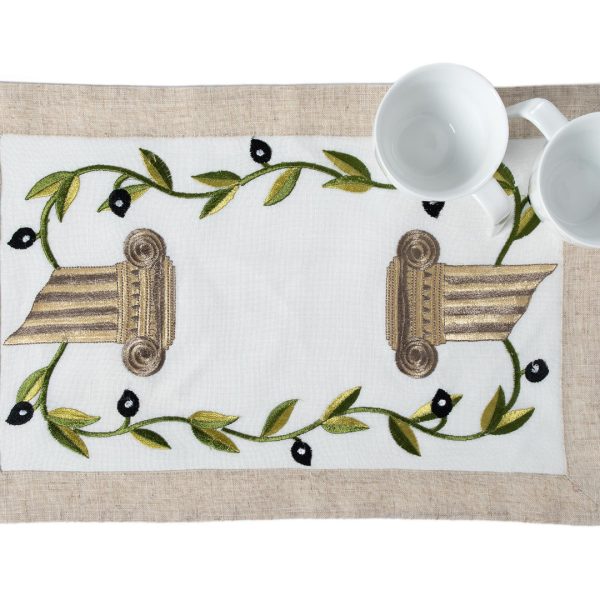 Ντουζίνες (12 τεμάχια) σουπλά 08 (35cm x 50cm) SilkFashion