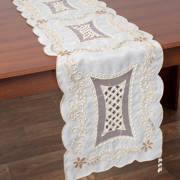 Τραβέρσα (40cm x 170cm) 090 Χρυσό SilkFashion