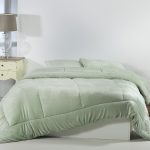 Κουβερτοπάπλωμα solid (220cm x 240cm) light green SilkFashion