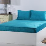 Σεντόνι fleece solid (160cm x 200cm ) tile blue SilkFashion