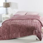 Κουβερτοπάπλωμα pv plush (240cm x 260cm) rust red SilkFashion