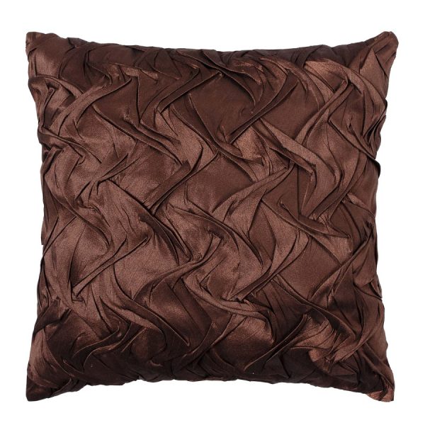 ΜΑΞΙΛΑΡΟΘΗΚΗ (45cm X 45cm) 1018 καφέ SilkFashion