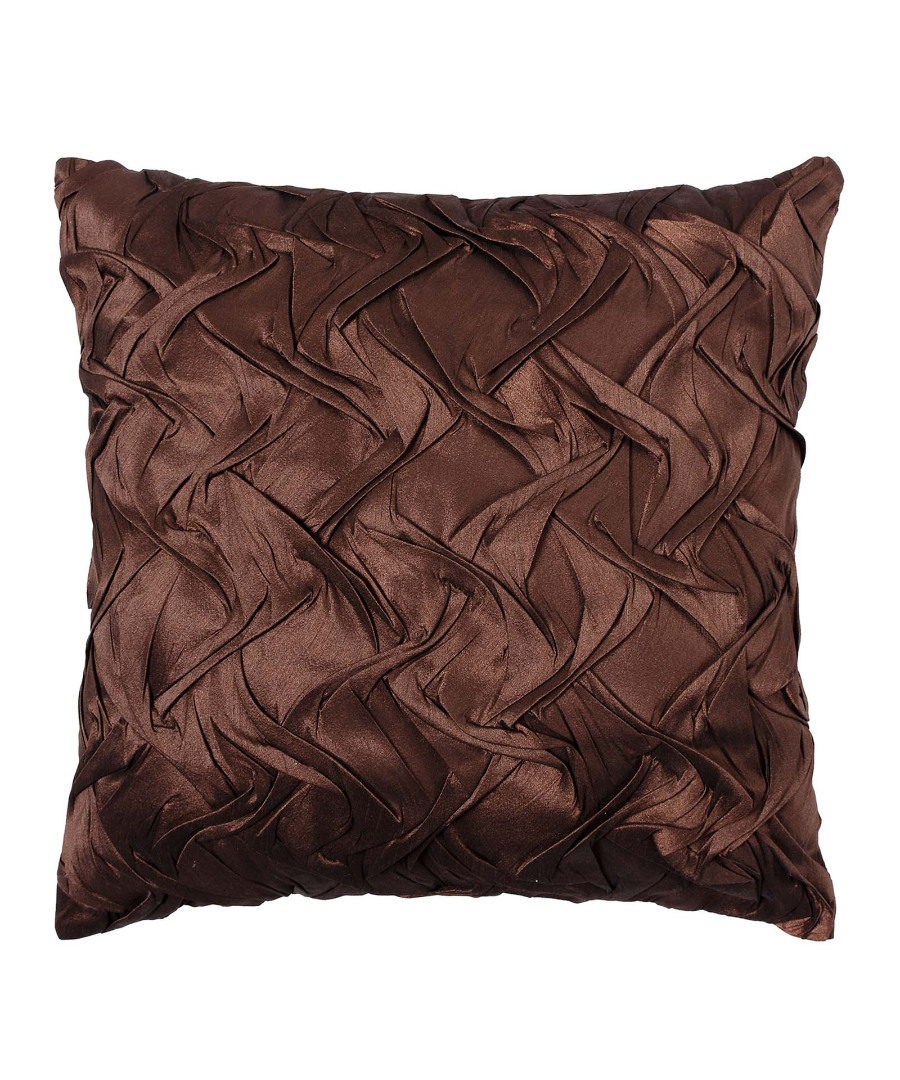 1018kafe ΜΑΞΙΛΑΡΟΘΗΚΗ (45cm X 45cm) 1018 καφέ SilkFashion - Image 1