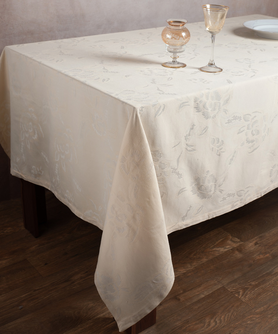 10190mpez-1 Ζακάρ τραπεζομάντηλο 10190 (140cm x 210cm) ζακάρ SilkFashion - Image 1