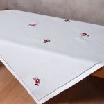 Χριστουγεννιάτικο καρέ (100cm x 100cm) 1021 SilkFashion