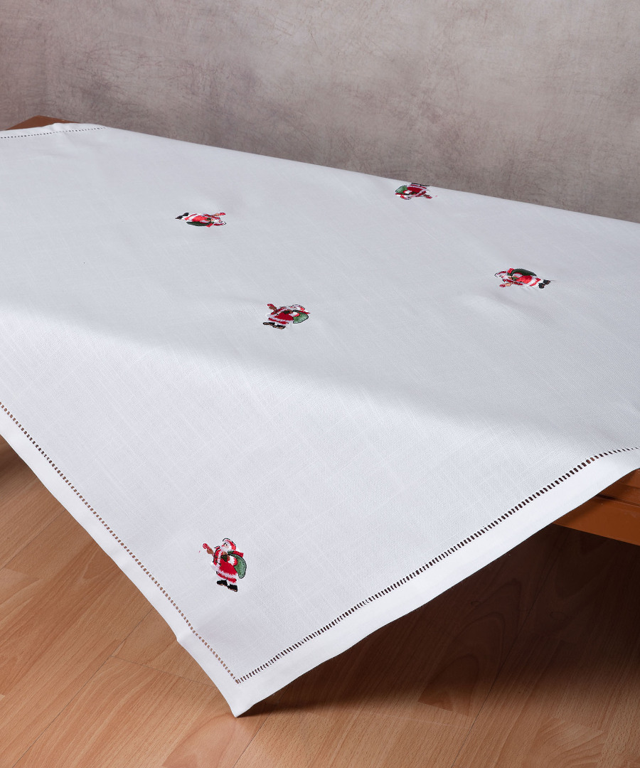 1021d Χριστουγεννιάτικο καρέ (100cm x 100cm) 1021 SilkFashion - Image 1