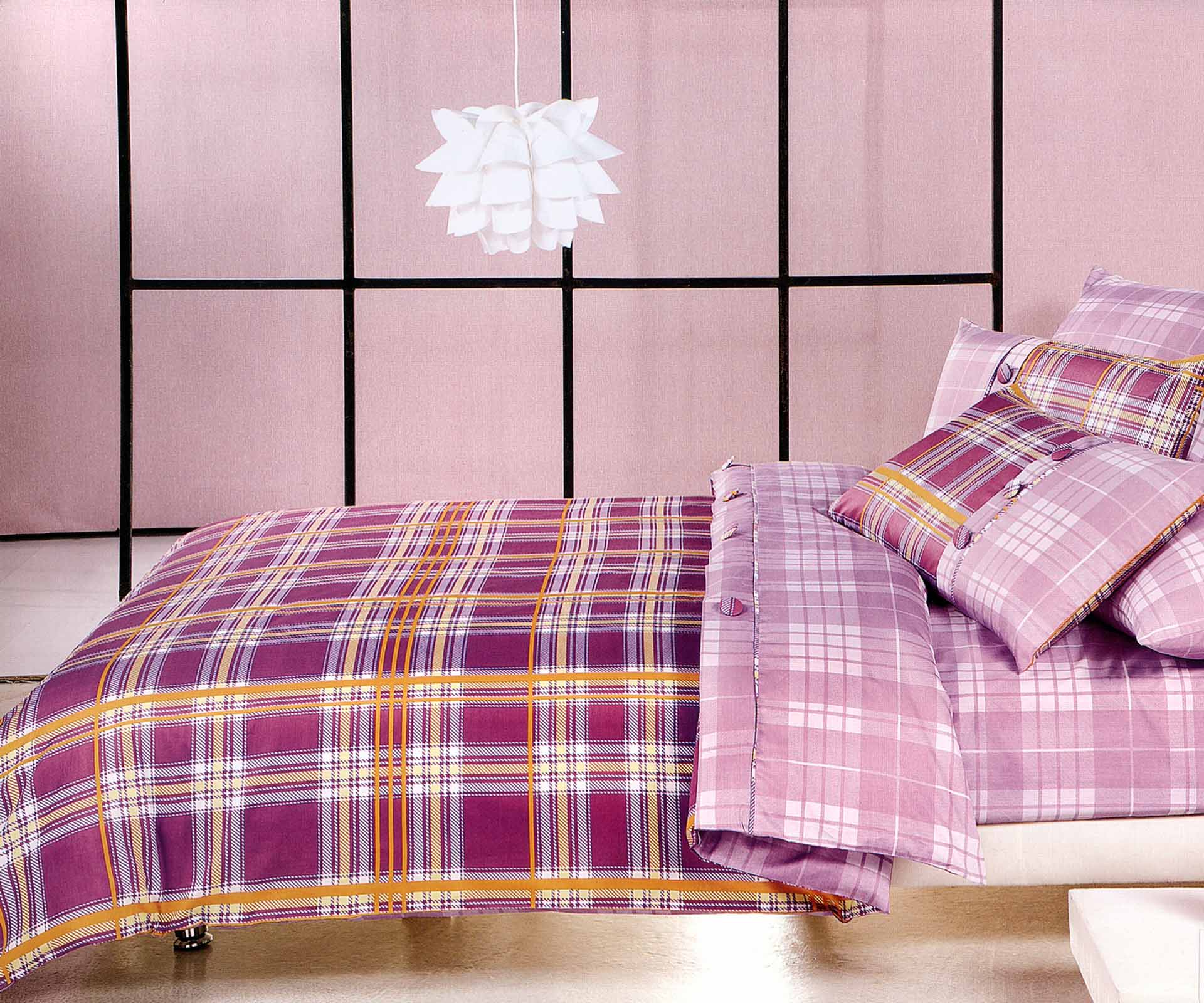 1042vamvakosaten σεντόνια βαμβακοσατέν ( 230cm x 250cm 2x 50cm x 70cm) 1042 SilkFashion - Image 1