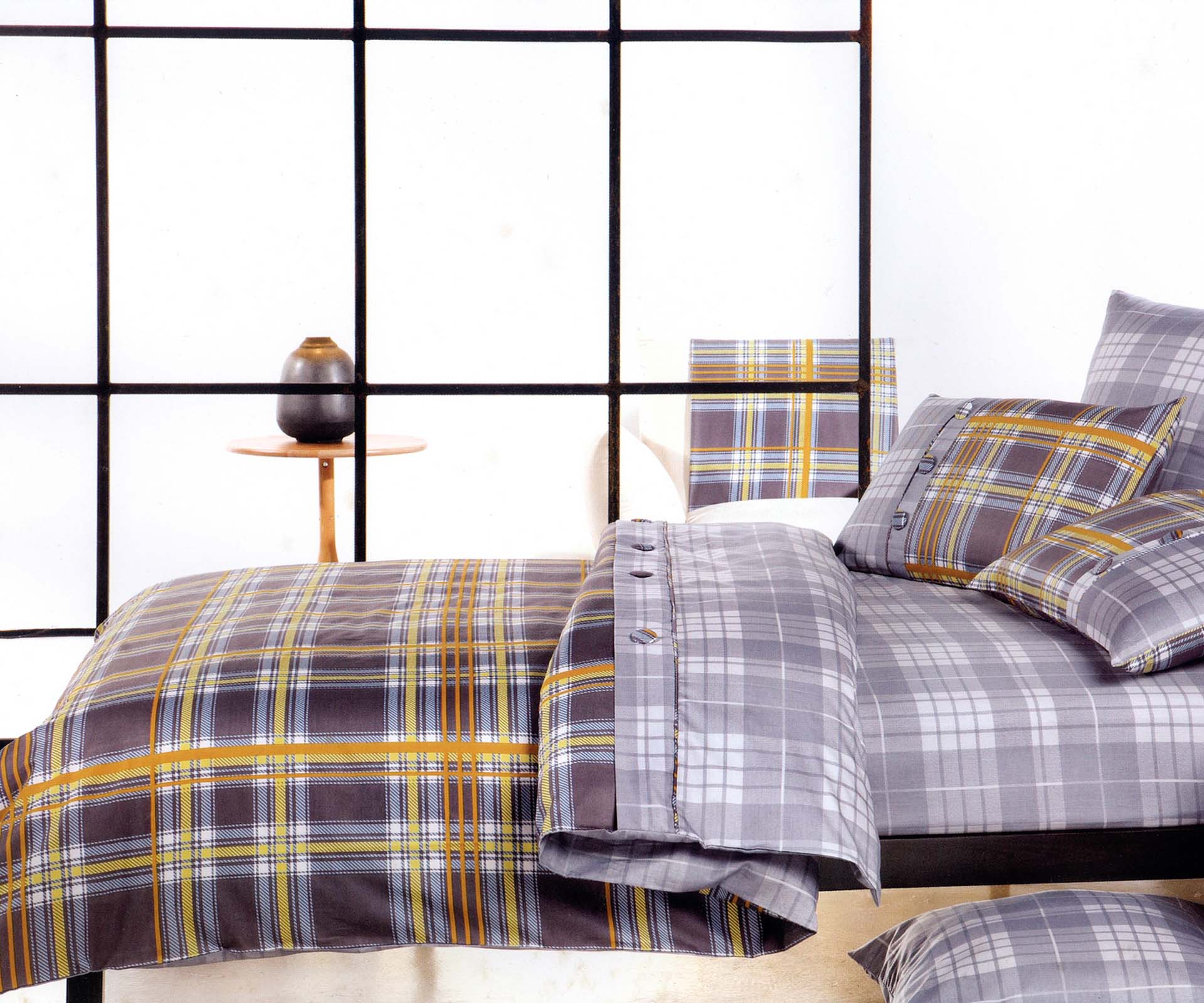 1043vamvakosaten σεντόνια βαμβακοσατέν ( 230cm x 250cm 2x 50cm x 70cm) 1043 SilkFashion - Image 1