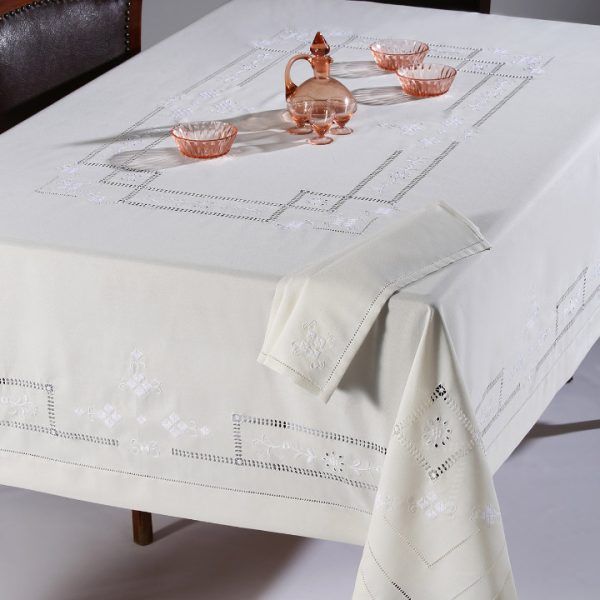 Χειροποίητο τραπεζομάντηλο 11045 (170cm x 220cm) SilkFashion