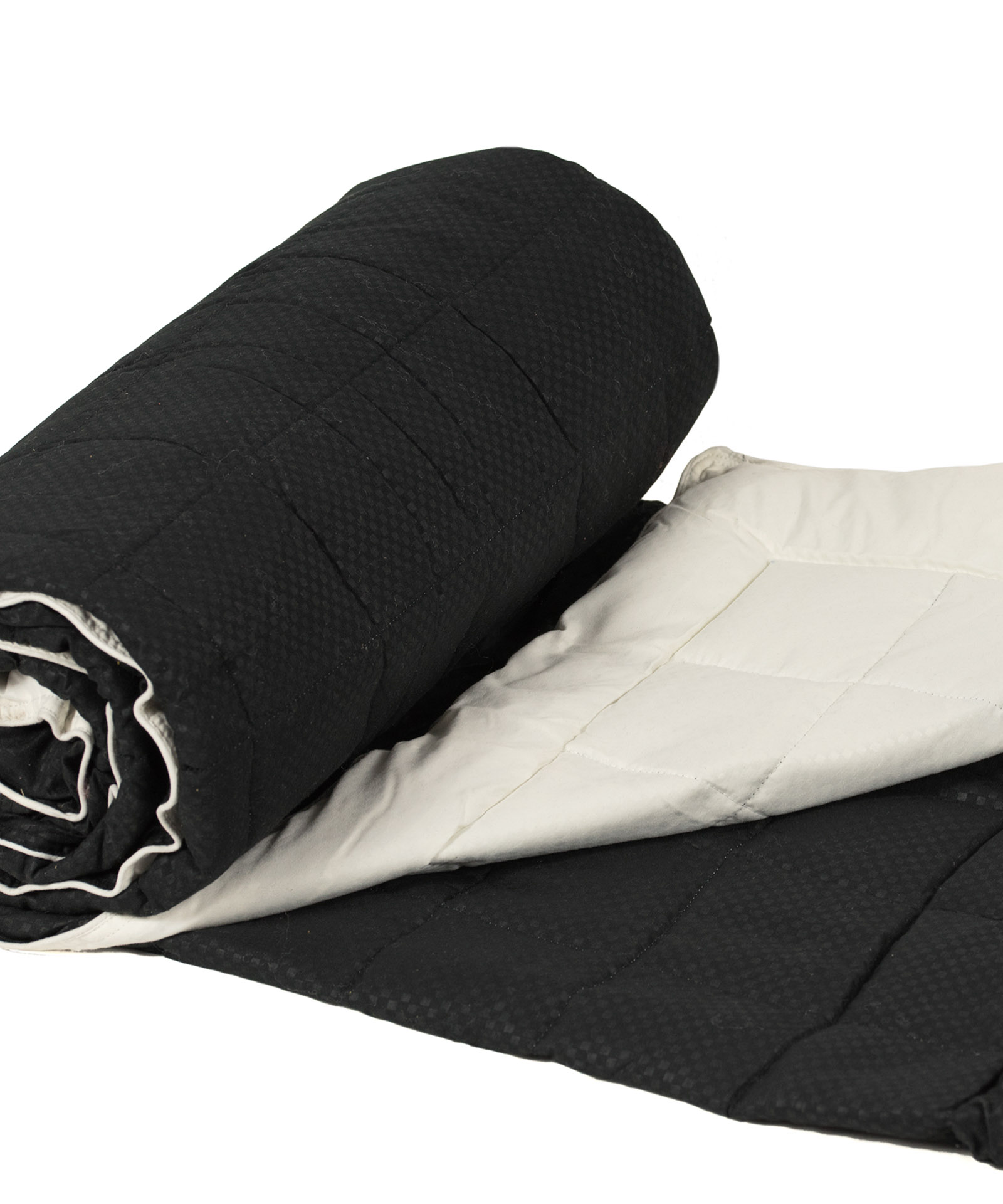 11053mavroivory-1 πάπλωμα (160cm x 220cm) 11053 μαύρο/ivory SilkFashion - Image 1