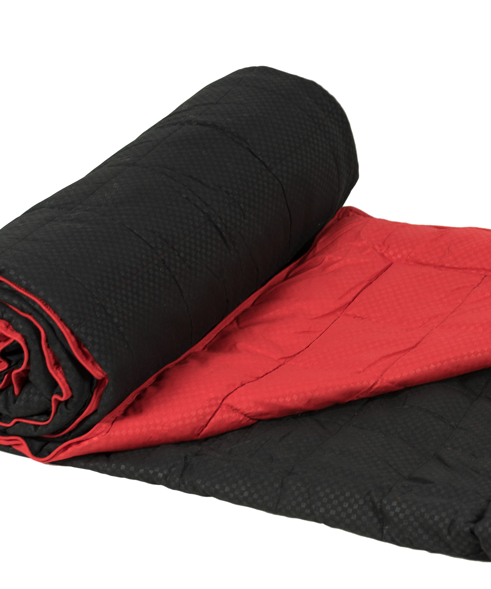 11053mavrokokkino-1 πάπλωμα (160cm x 220cm) 11053 μαύρο/κόκκινο SilkFashion - Image 1