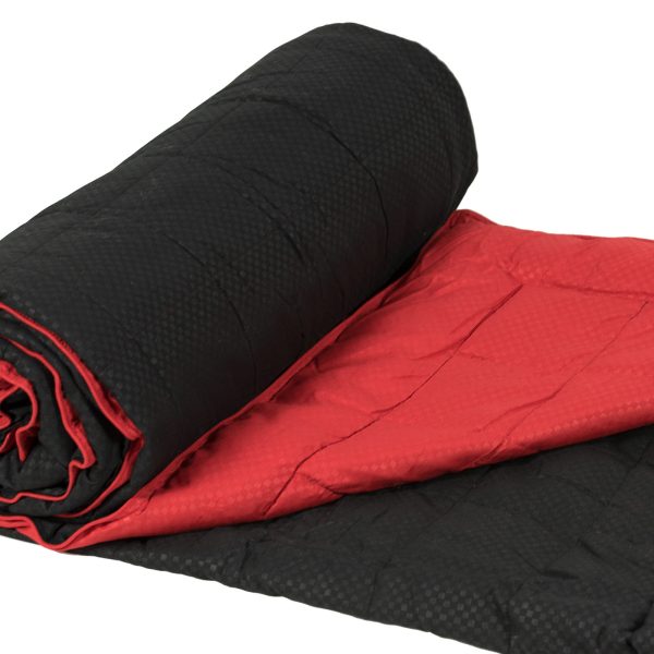 πάπλωμα (220cm x 240cm) 11053 μαύρο/κόκκινο SilkFashion