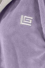 Μπουρνούζι Μακρύ Με Κουκούλα Guy Laroche Monogram Lavender - Image 2