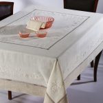 Χειροποίητο τραπεζομάντηλο 11676 (140cm x 180cm) SilkFashion