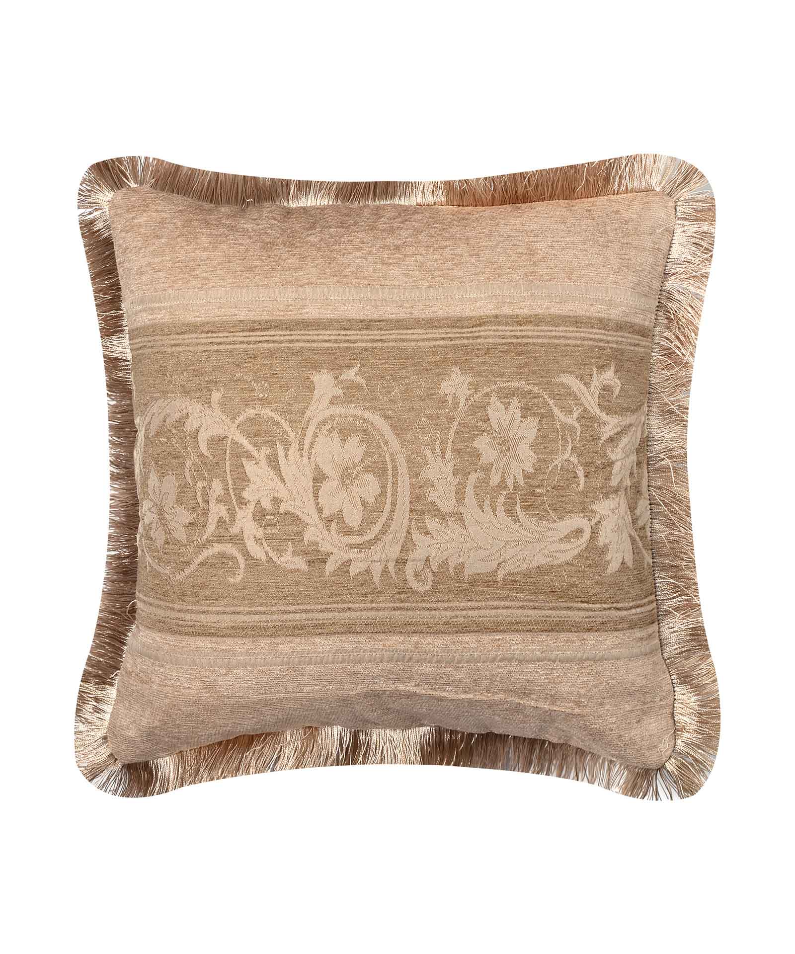 1208ecru ΜΑΞΙΛΑΡΟΘΗΚΗ (45cm x 45cm) 1208 εκρού SilkFashion - Image 1