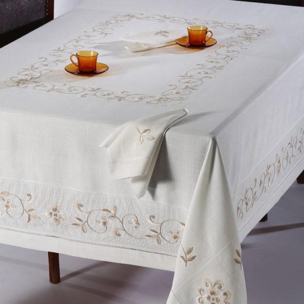 Χειροποίητο τραπεζομάντηλο 1218 (170cm x 270cm) SilkFashion