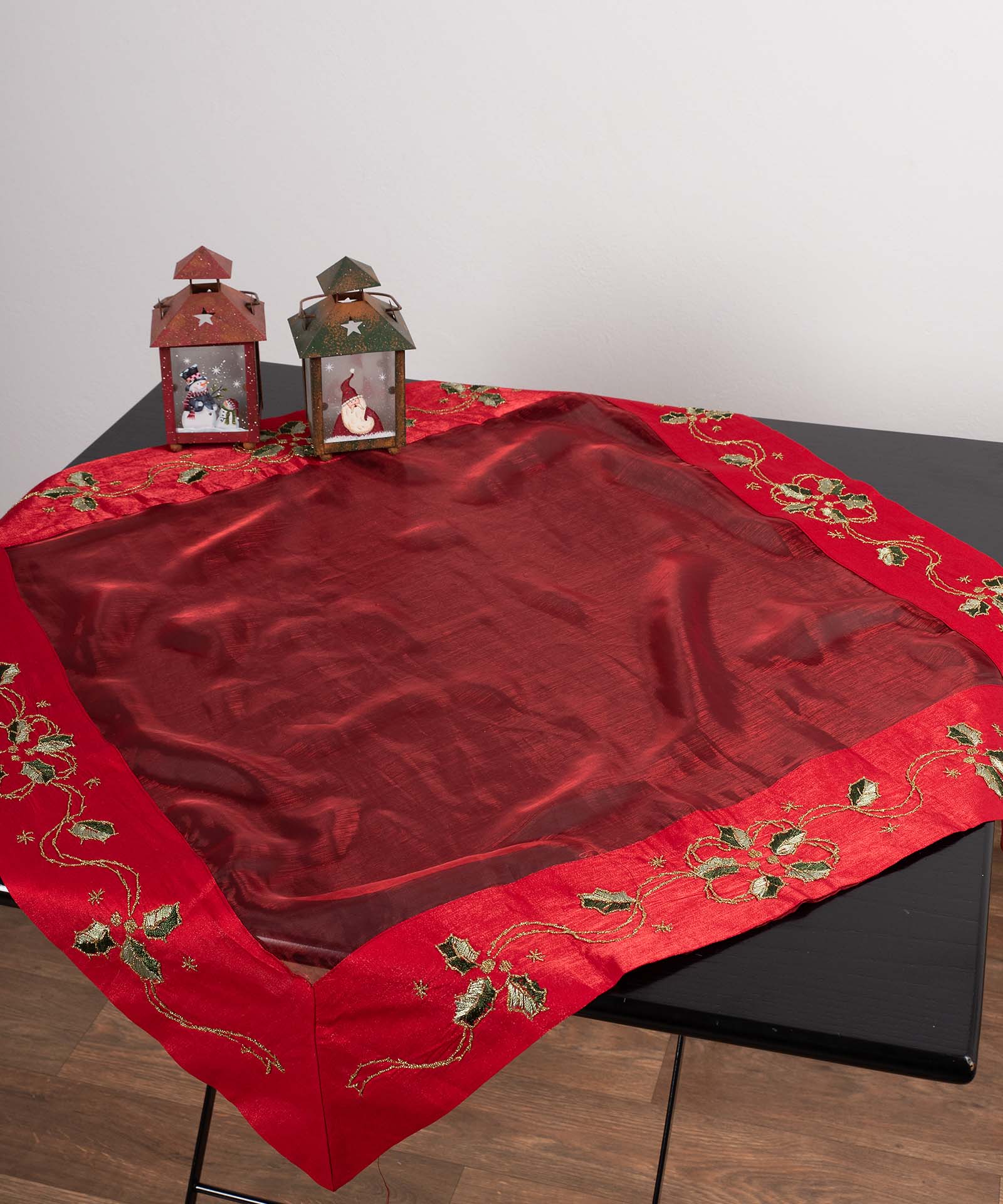 1262 χριστουγεννιάτικο καρέ (90cm x 90cm) 1262 SilkFashion - Image 1