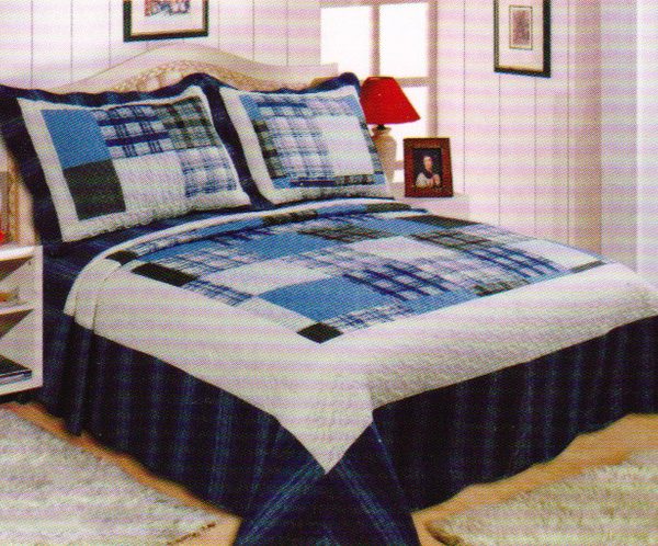 ΚΟΥΒΕΡΛΙ  σετ (220cm x 240cm + 2 x 50cm x 70cm) 13-01 SilkFashion