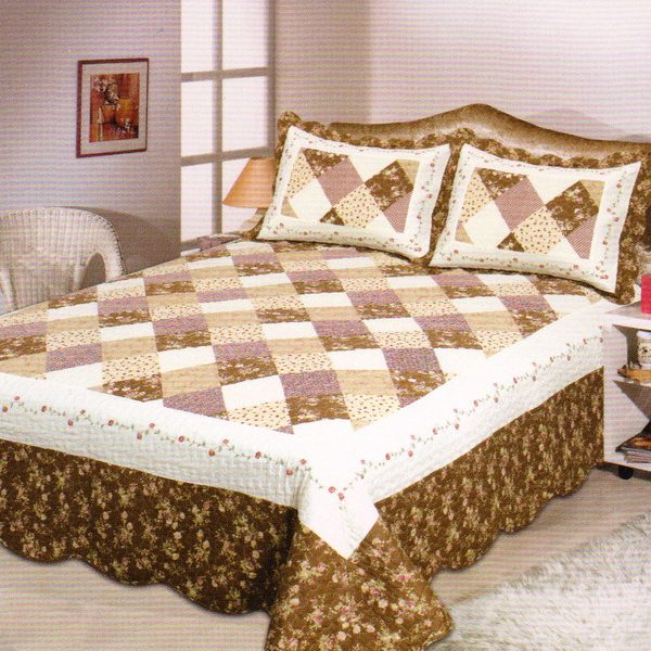 ΚΟΥΒΕΡΛΙ σετ (160cm x 220cm + 1 x 50cm x 70 cm) 13-052 SilkFashion