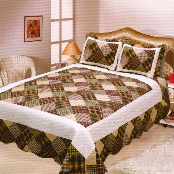 ΚΟΥΒΕΡΛΙ σετ (160cm x 220cm + 1 x 50cm x 70cm)  13-86 SilkFashion