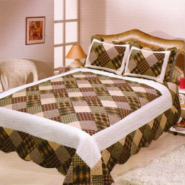 ΚΟΥΒΕΡΛΙ σετ ( 220cm x 240cm + 2 x 50cm x 70cm) 13-86 SilkFashion