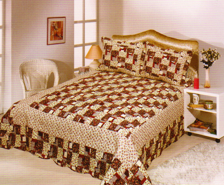 13-8a ΚΟΥΒΕΡΛΙ σετ (160cm x 220cm + 1 x 50cm x 70cm) 13-8 SilkFashion - Image 1