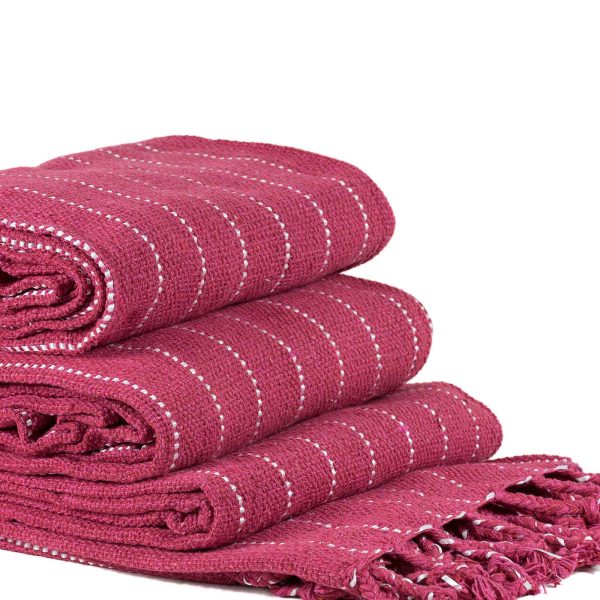 ΡΙΧΤΑΡΙΑ 142 (150cm x 180cm/170cm x 230cm/170cm x 270cm) φούξια SilkFashion