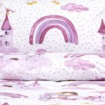 LINO ΠΑΙΔΙΚΑ ΣΕΤ ΣΕΝΤΟΝΙΑ DREAMY CASTLELAND WHITE 170X260 - Image 3