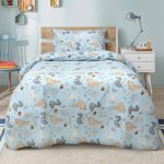 LINO ΠΑΙΔΙΚΑ ΣΕΤ ΣΕΝΤΟΝΙΑ JURRASIC NAP PETROL 170X260