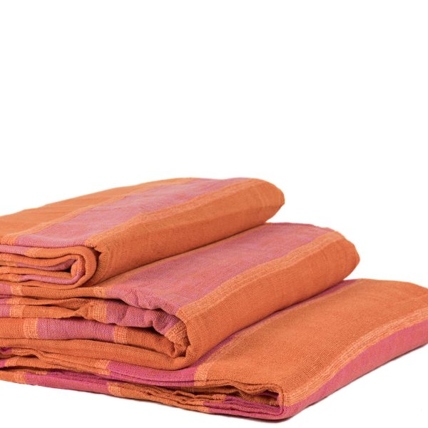 ΡΙΧΤΑΡΙΑ 150 (150cm x 180cm/170cm x 230cm/170cm x 270cm) πορτοκαλί SilkFashion