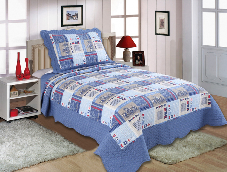 1511-31a ΚΟΥΒΕΡΛΙ σετ (160cm x 220cm + 1 x 50cm x 70cm) 1511-31 SilkFashion - Image 1