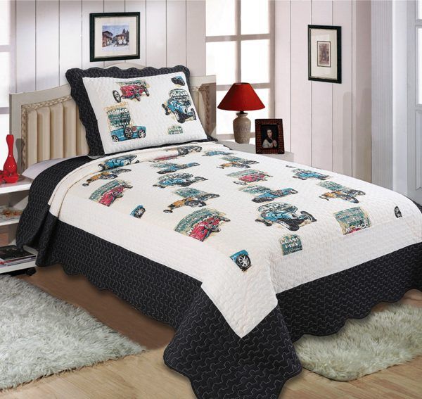 ΚΟΥΒΕΡΛΙ  σετ (160cm x 220cm + 1 x 50cm x 70cm) 1511-39 SilkFashion