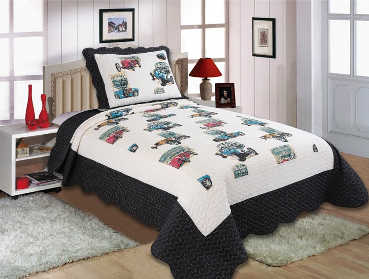 1511-39a ΚΟΥΒΕΡΛΙ σετ (160cm x 220cm + 1 x 50cm x 70cm) 1511-39 SilkFashion - Image 1