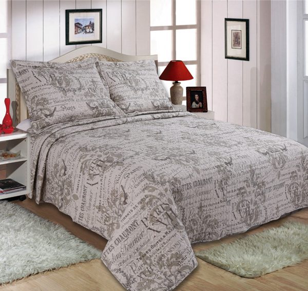 ΚΟΥΒΕΡΛΙ  σετ (160cm x 220cm + 1 x 50cm x 70cm) 1511-40 SilkFashion