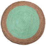 Χαλί γιούτα 1702 (150cm) mint SilkFashion