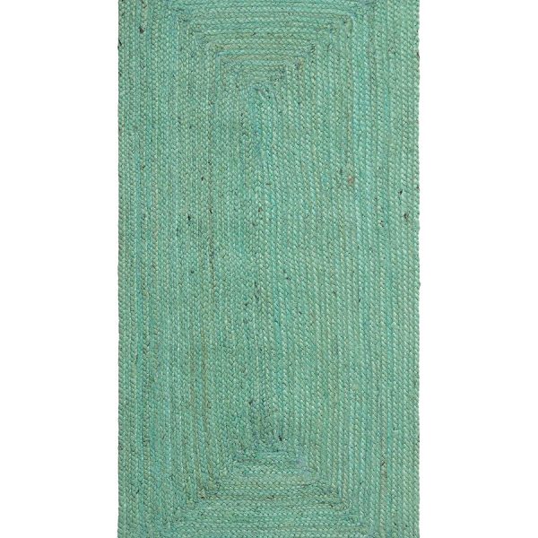 Χαλί γιούτα 1720 (70cm x 160cm) mint SilkFashion