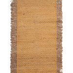 Χαλί γιούτα 1740 (60cm x 130cm) sand SilkFashion
