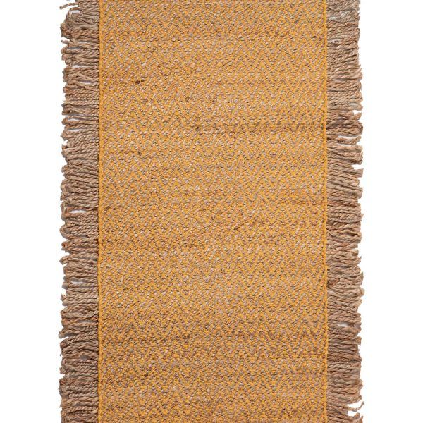 Χαλί γιούτα 1741 (70cm x 160cm) sand SilkFashion