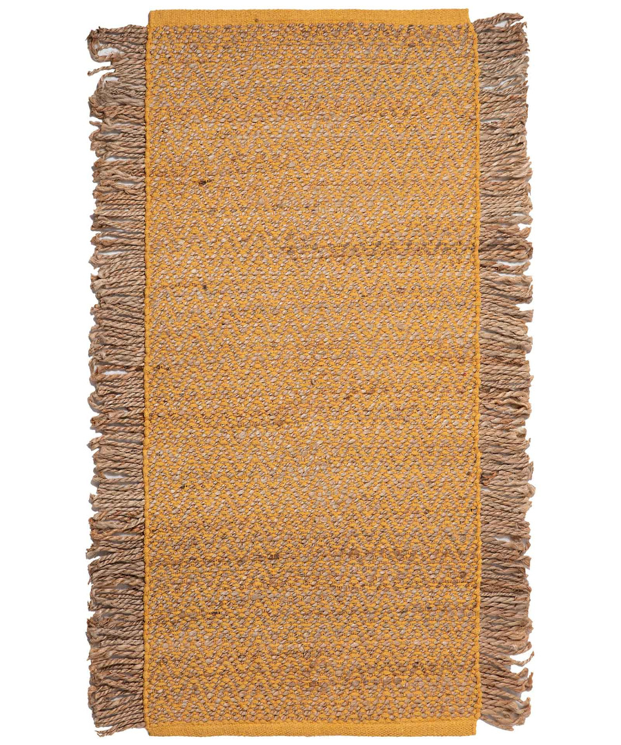 1741 Χαλί γιούτα 1741 (70cm x 160cm) sand SilkFashion - Image 1