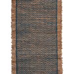 Χαλί γιούτα 1745 (70cm x 160cm) petrol SilkFashion