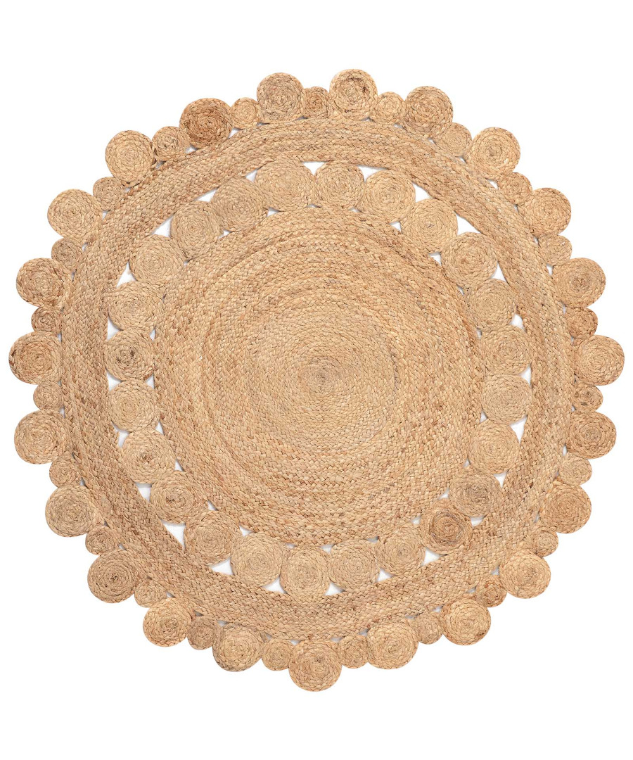 1760 Χαλί γιούτα 1760 (200cm) natural SilkFashion - Image 1