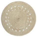 Χαλί γιούτα 1764 (150cm) light grey SilkFashion