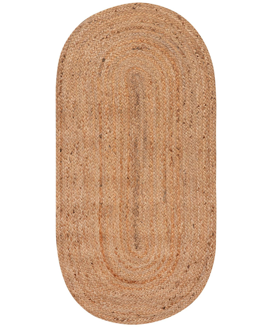 1771 Χαλί γιούτα 1771 (60cm x 130cm) natural SilkFashion - Image 1