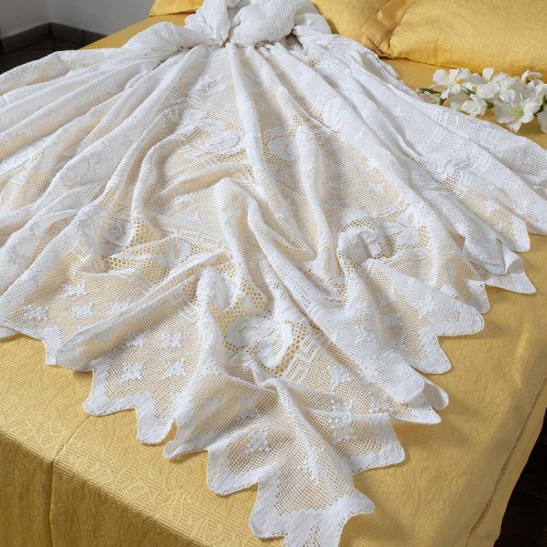 Χειροποίητη πλεκτή κουβέρτα 187 (225cm x 250cm) SilkFashion
