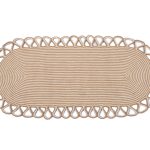 Χαλί γιούτα 1911 (120cm x 180cm) beige SilkFashion