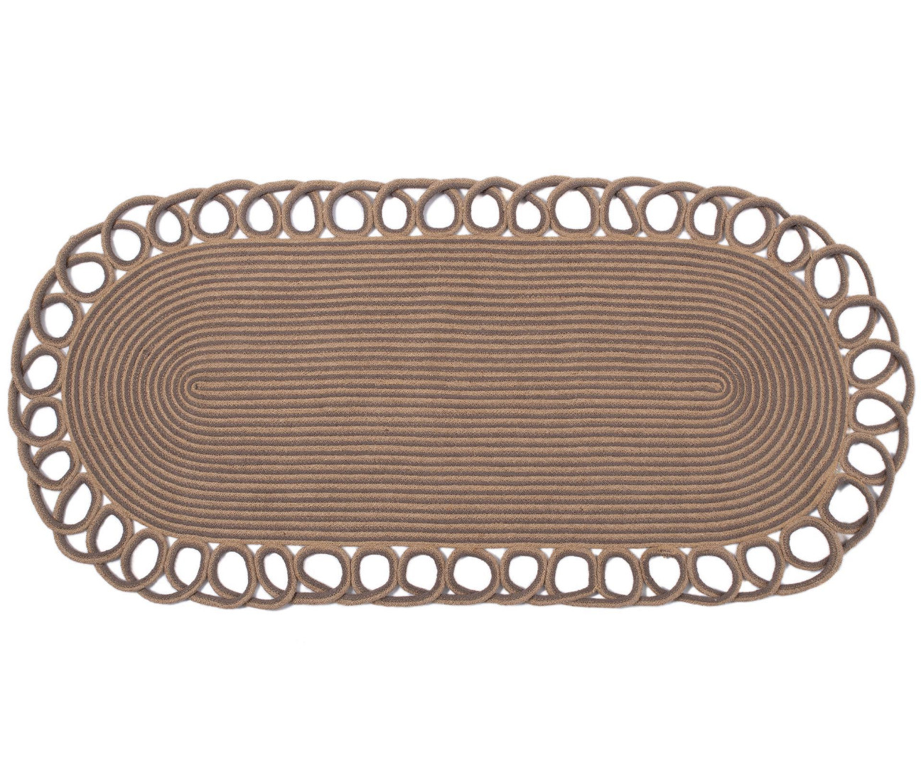 1911lightgrey-1 Χαλί γιούτα 1911 (120cm x 180cm) light grey SilkFashion - Image 1