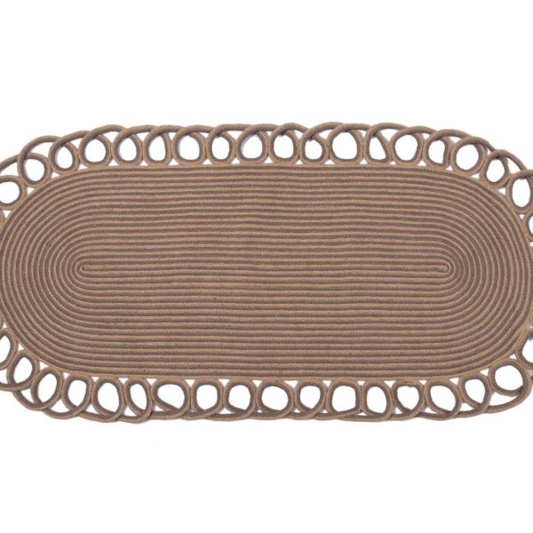 Χαλί γιούτα 1911 (70cm x 160cm) light grey SilkFashion