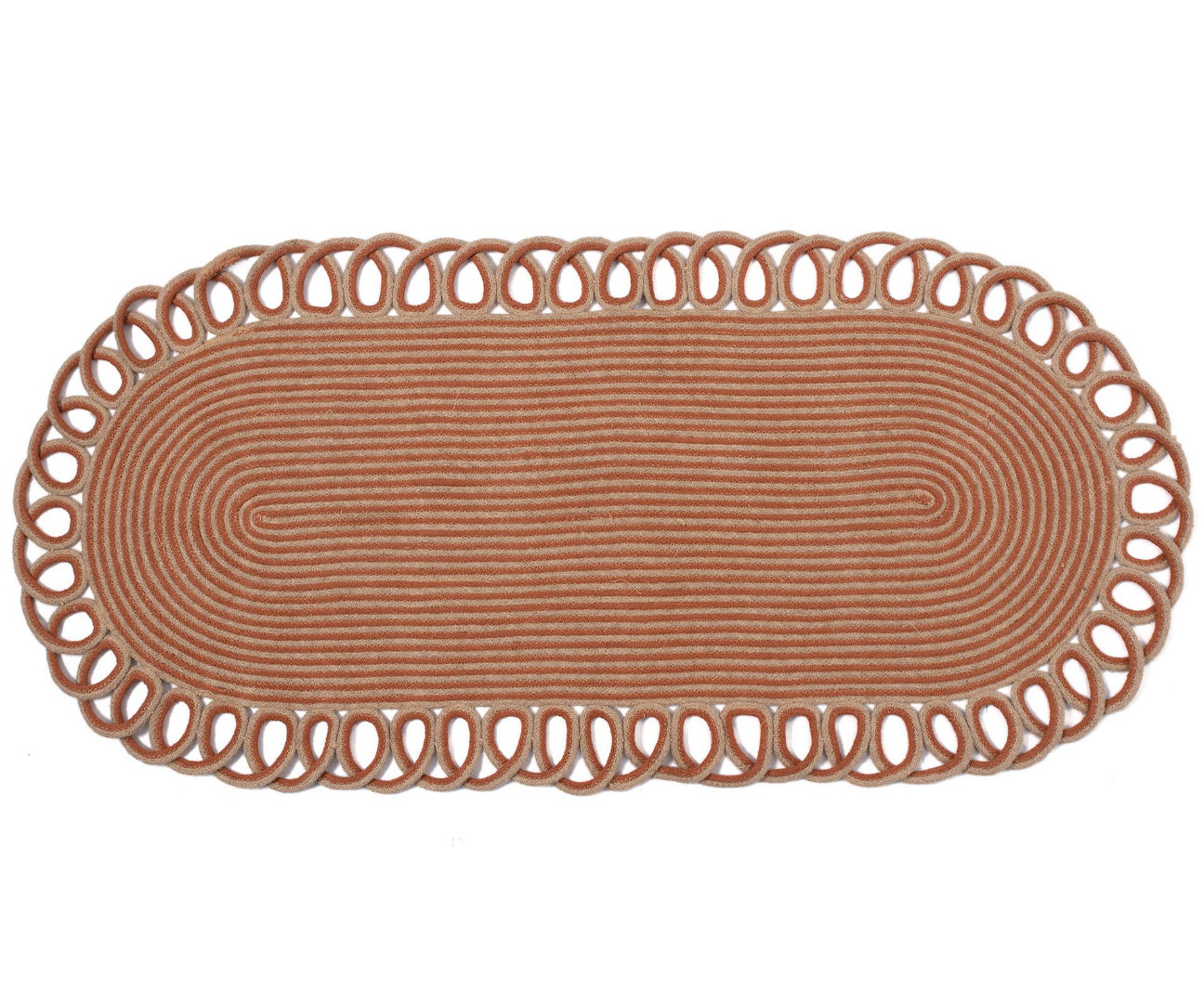 1911rust-1 Χαλί γιούτα 1911 (120cm x 180cm) rust SilkFashion - Image 1